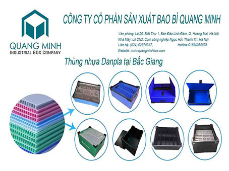 Thùng nhựa Danpla tại Bắc Giang